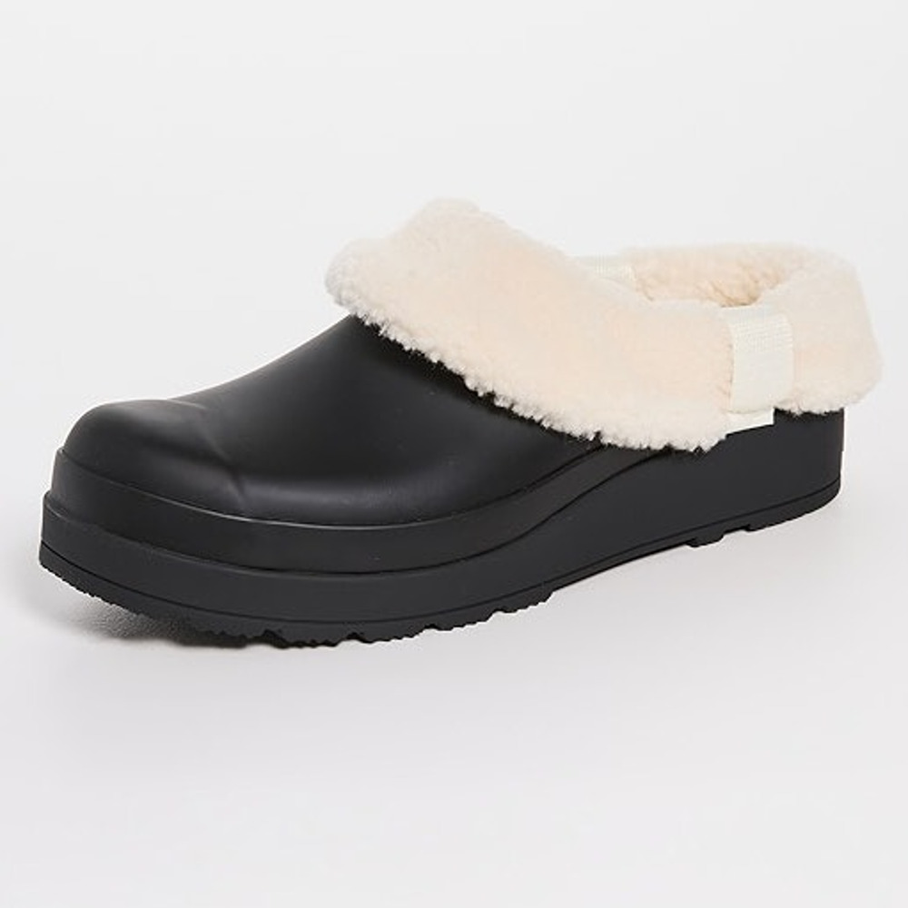Hunter‎ Women's Play Sherpa Insulated Clogs Black Size 6
